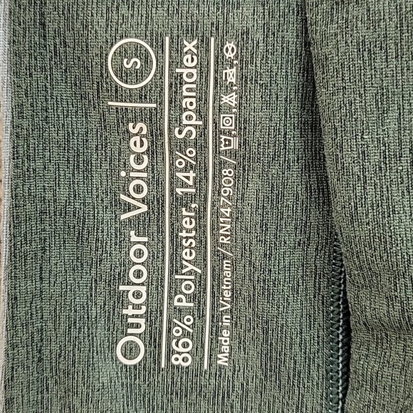 Madewell X Outdoor Voices Sz Small Leggings - Picture 4 of 5
